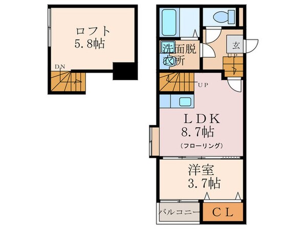 グランテラスAIRPORT　NEXUSの物件間取画像